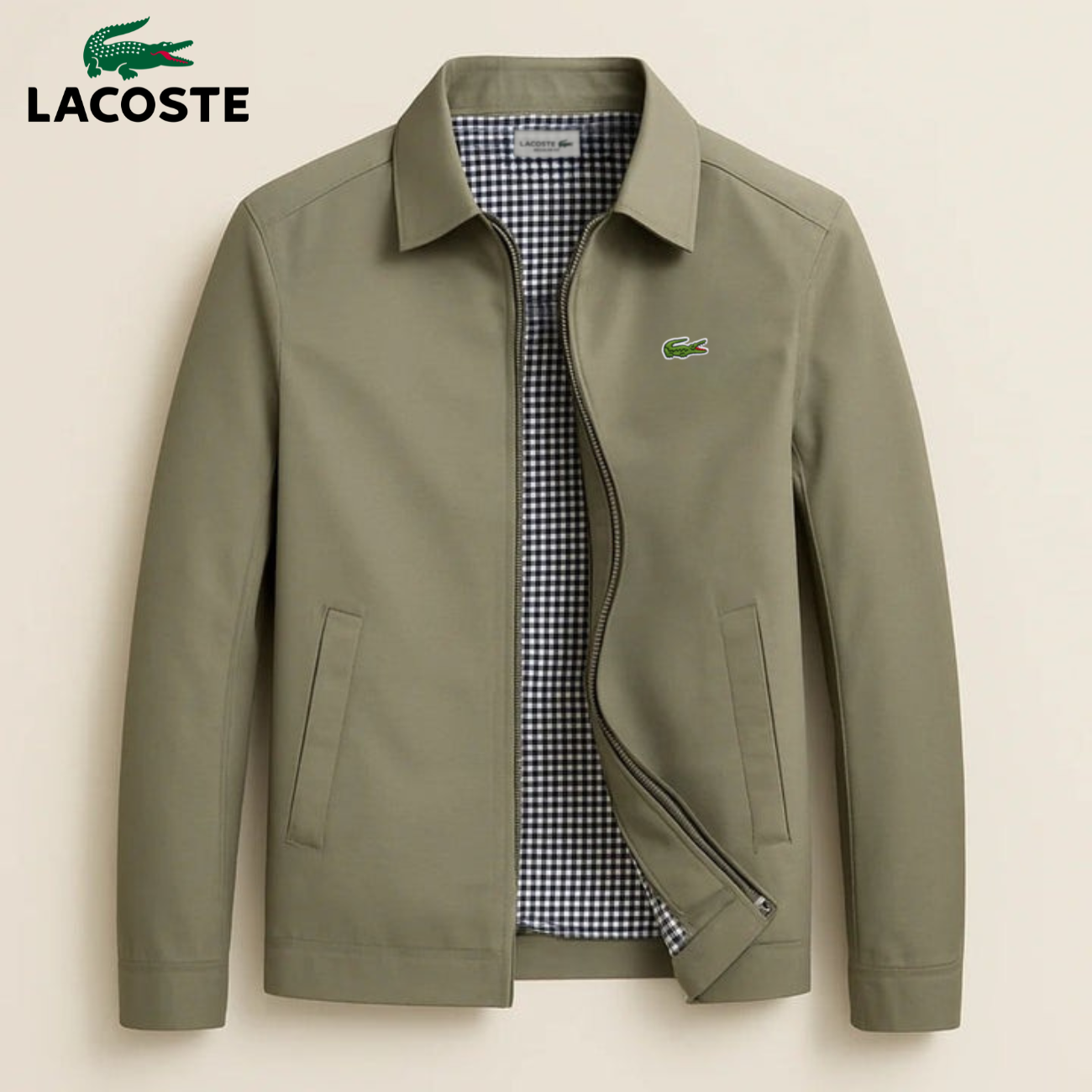 Elegant Jacket with Zip - CLEARANCE SALE