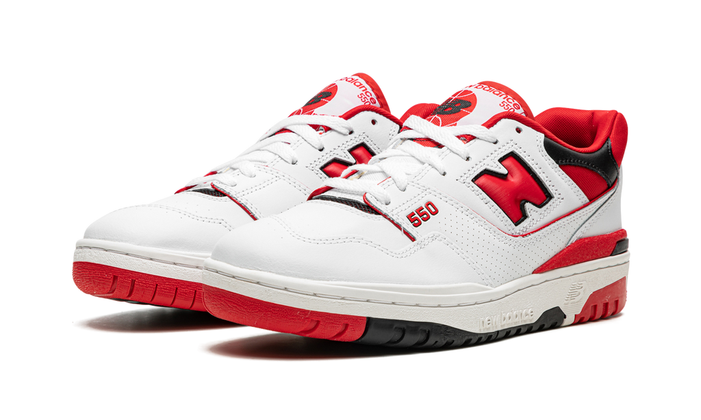 550 WHITE RED