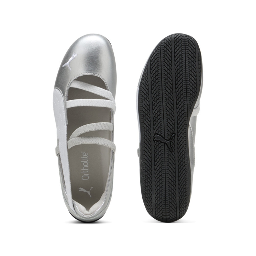 Women's Metallic Speedcat Ballet - Silver