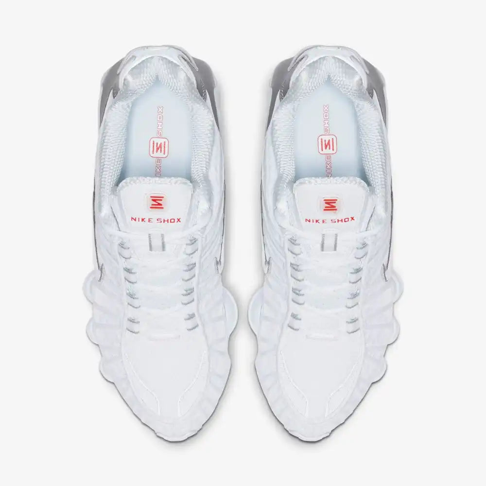 Shox TL White Metallic Silver