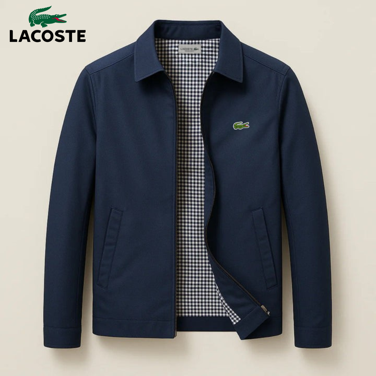 Elegant Jacket with Zip - CLEARANCE SALE