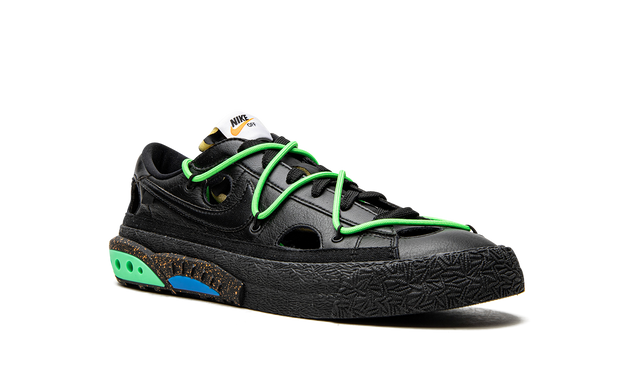 Blazer Low Black Electro Green