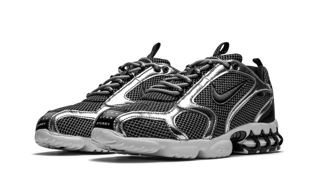 STUSSY - Air Zoom Spiridon Cage 2 "Pure Platinum"