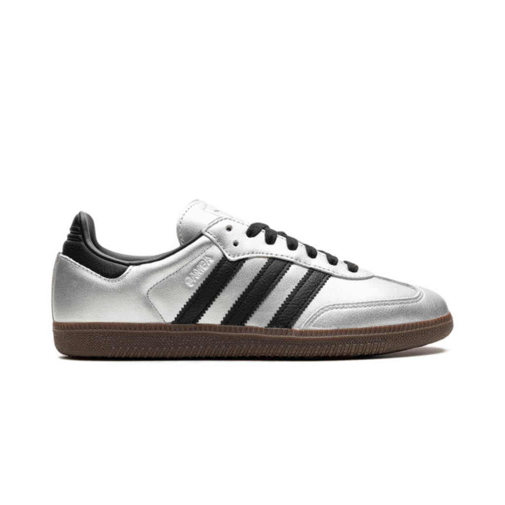 Samba Silver Metallic Black Gum