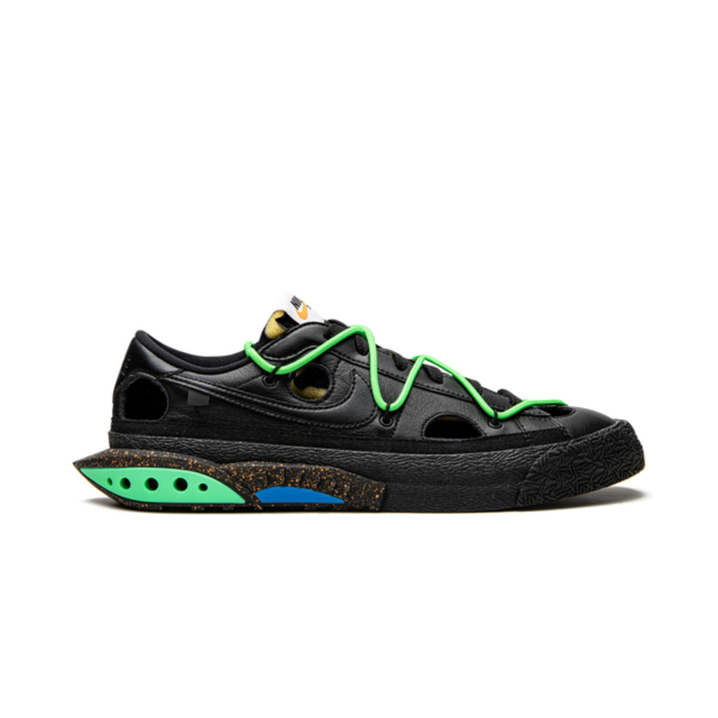 Blazer Low Black Electro Green
