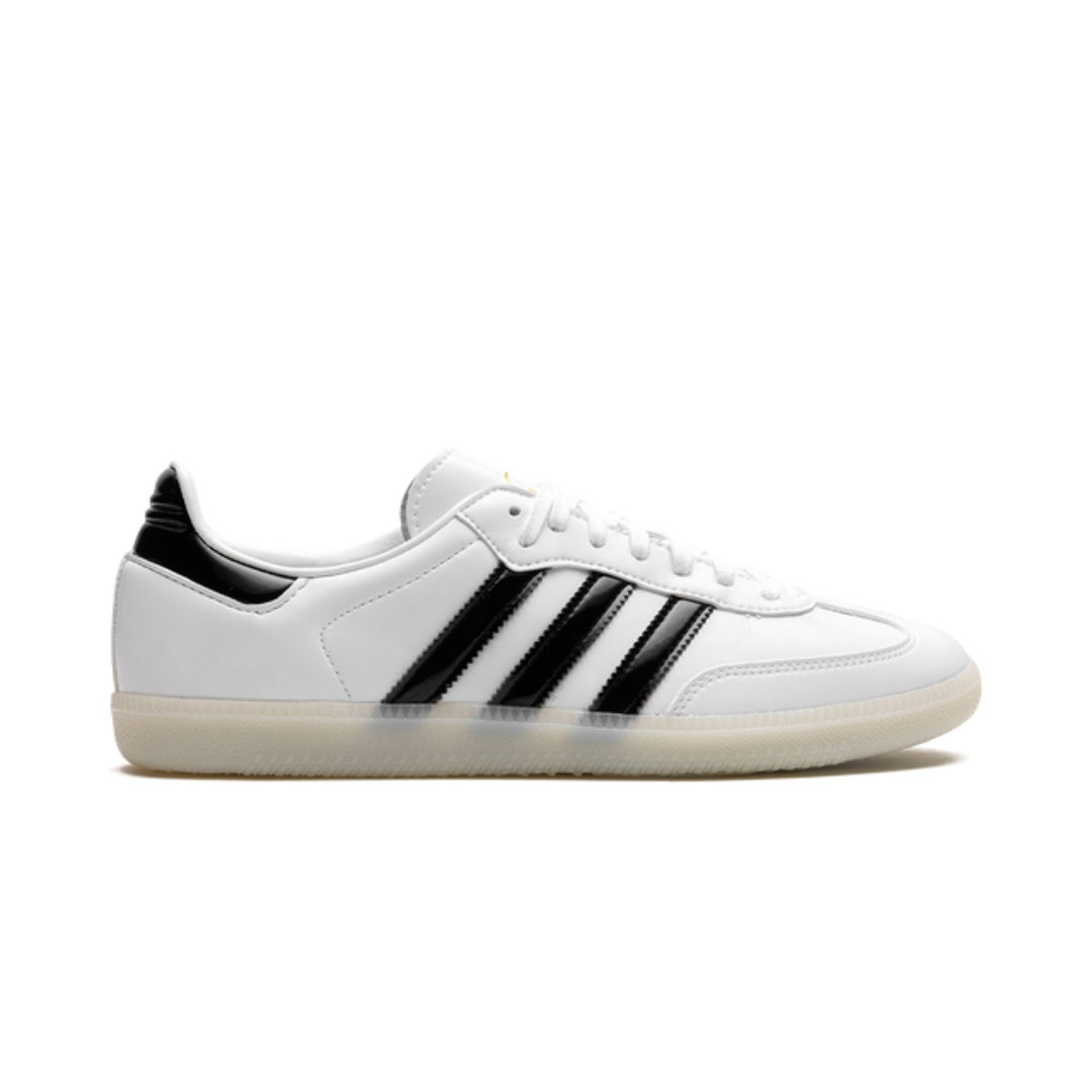Samba White Patent Leather