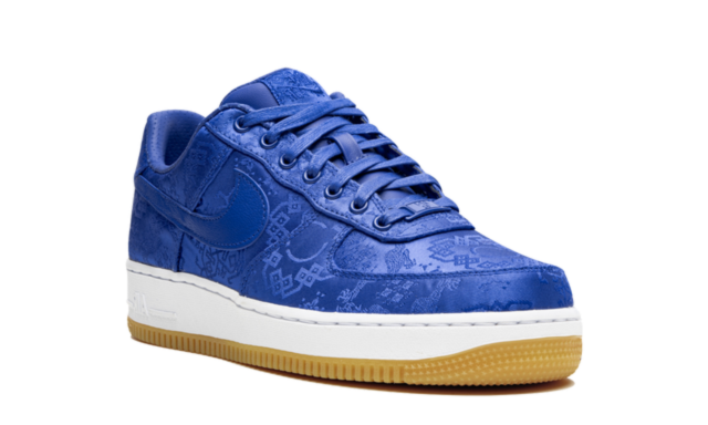 Air Force 1 Clot Blue Silk