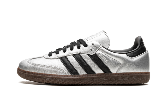 Samba Silver Metallic Black Gum