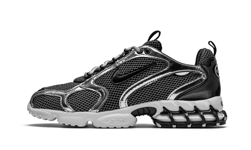 STUSSY - Air Zoom Spiridon Cage 2 "Pure Platinum"