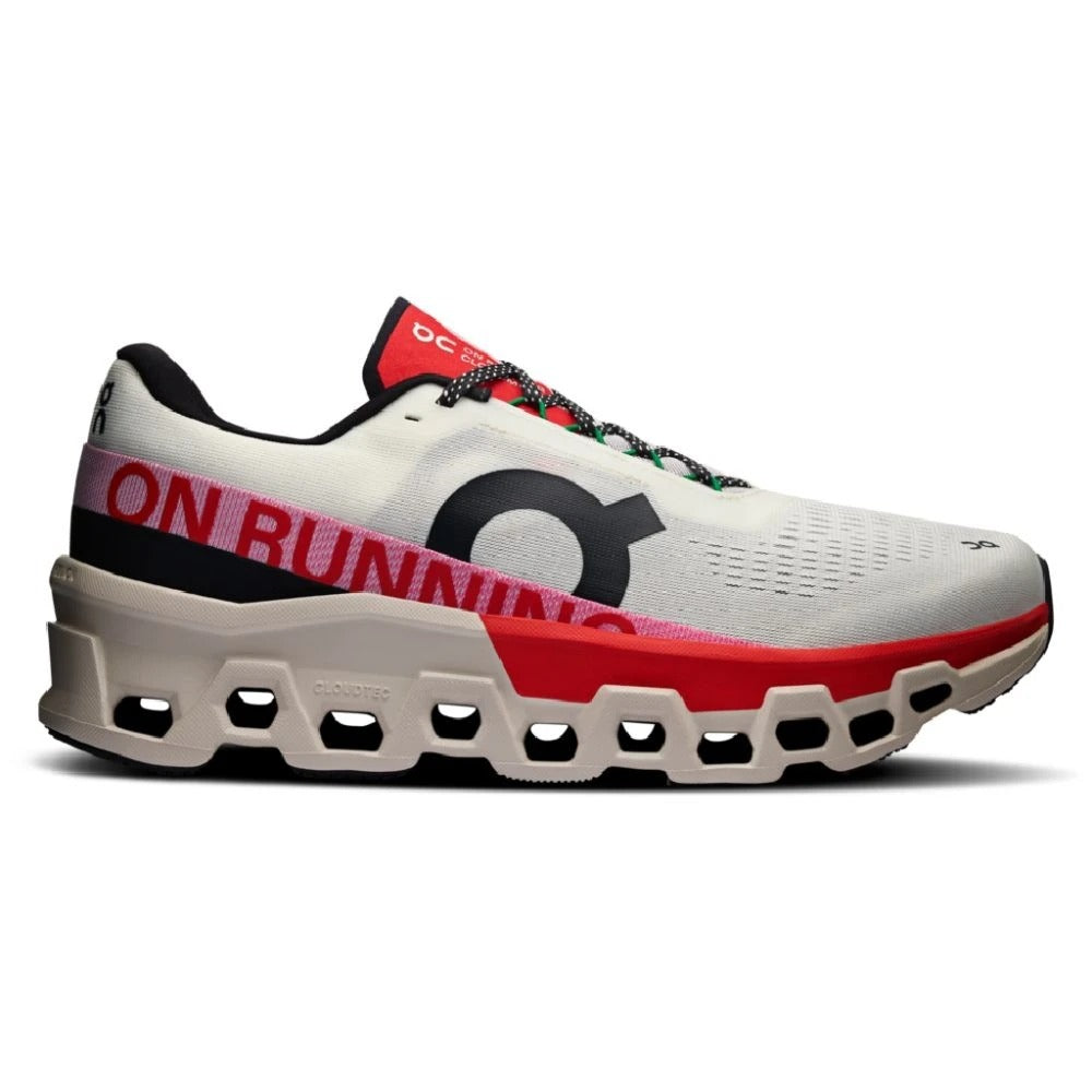 Cloudmonster 2 "Ivory Red"