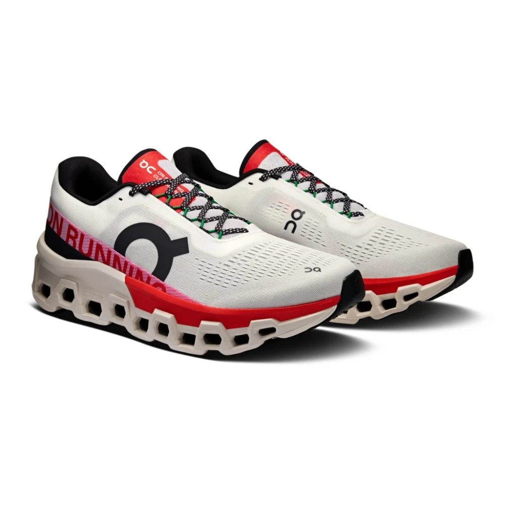 Cloudmonster 2 "Ivory Red"
