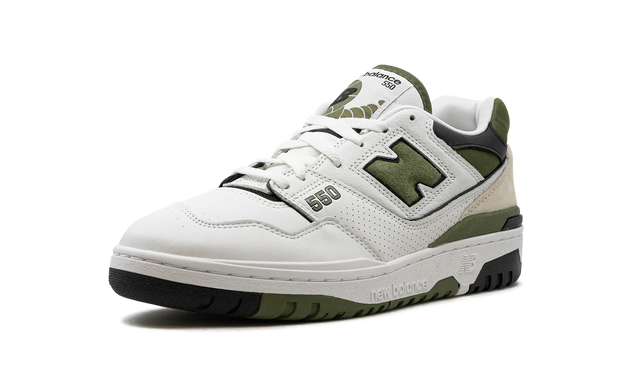 550 White / Dark Olivine