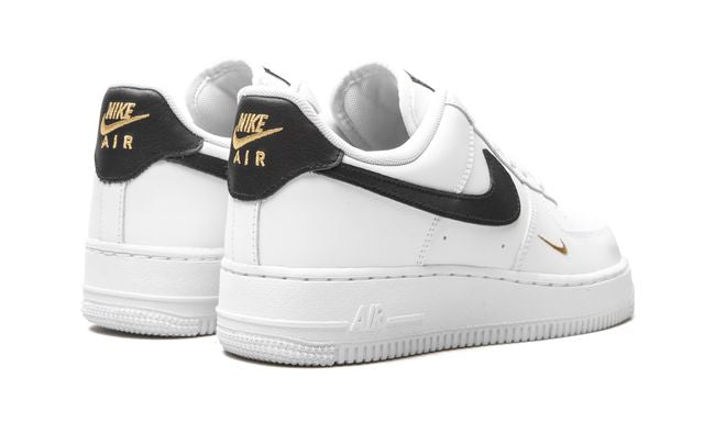Air Force 1 Essential White Black Gold