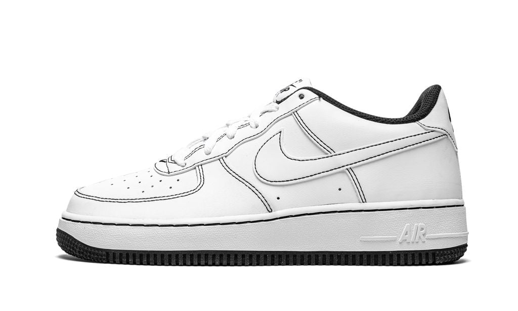 Air Force 1 Low Contrast Stitch White Black