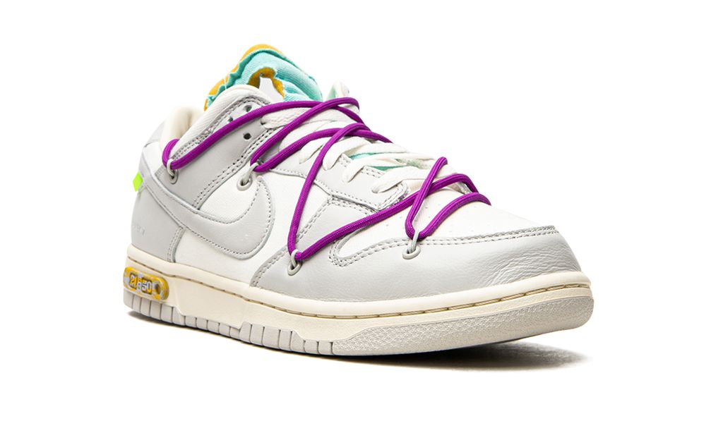 Dunk Low Off White Lot 21:50