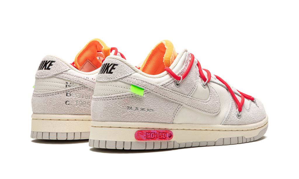 Dunk Low Off White Lot 40:50