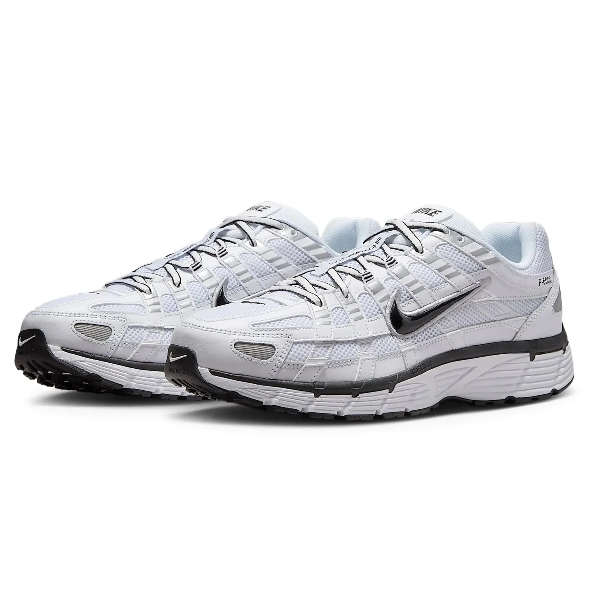 P-6000 White Metallic Silver Black