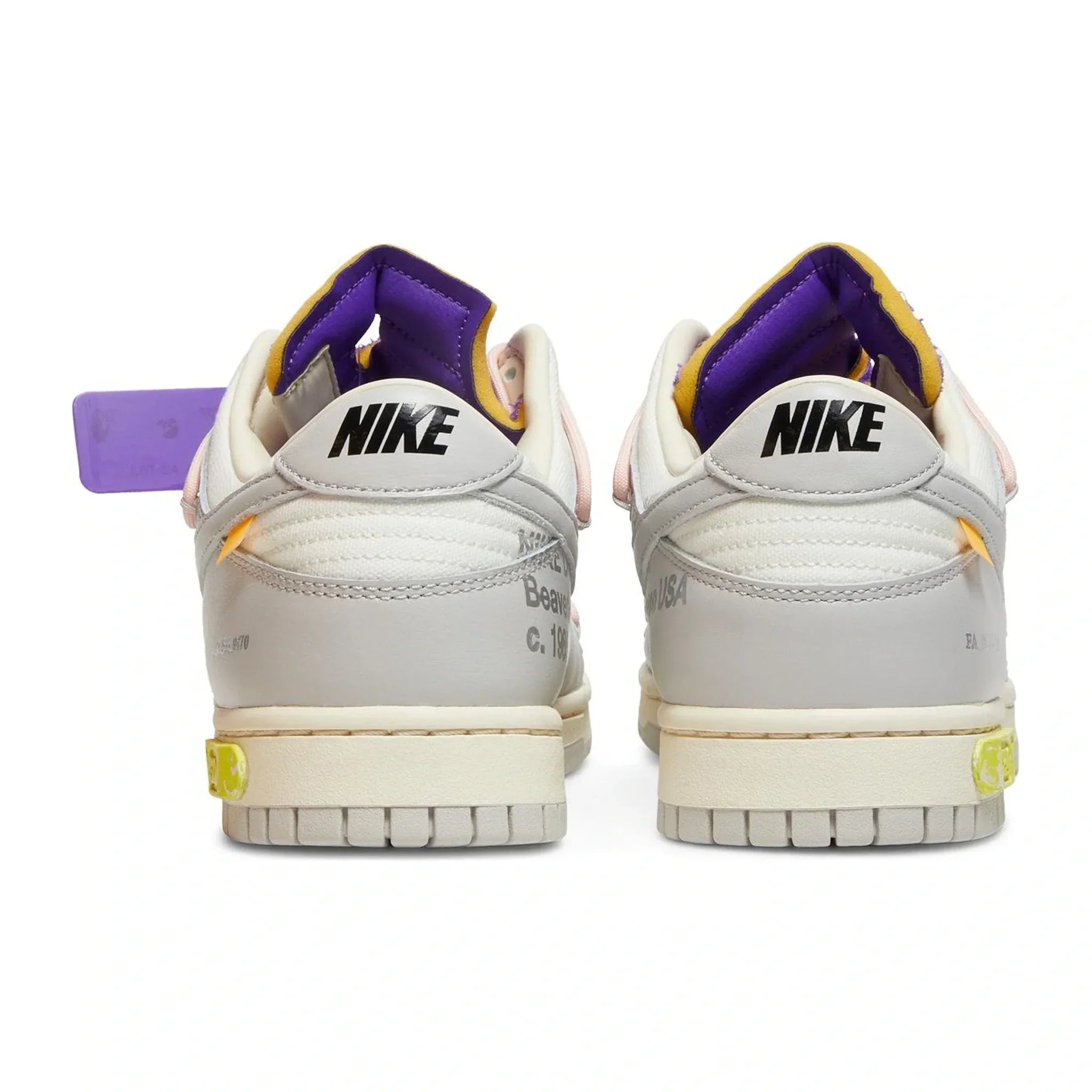 Off White Dunk Low Lot 24