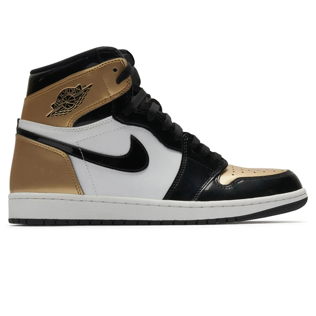 Preloved - Air 1 Retro High NRG Patent Gold Toe