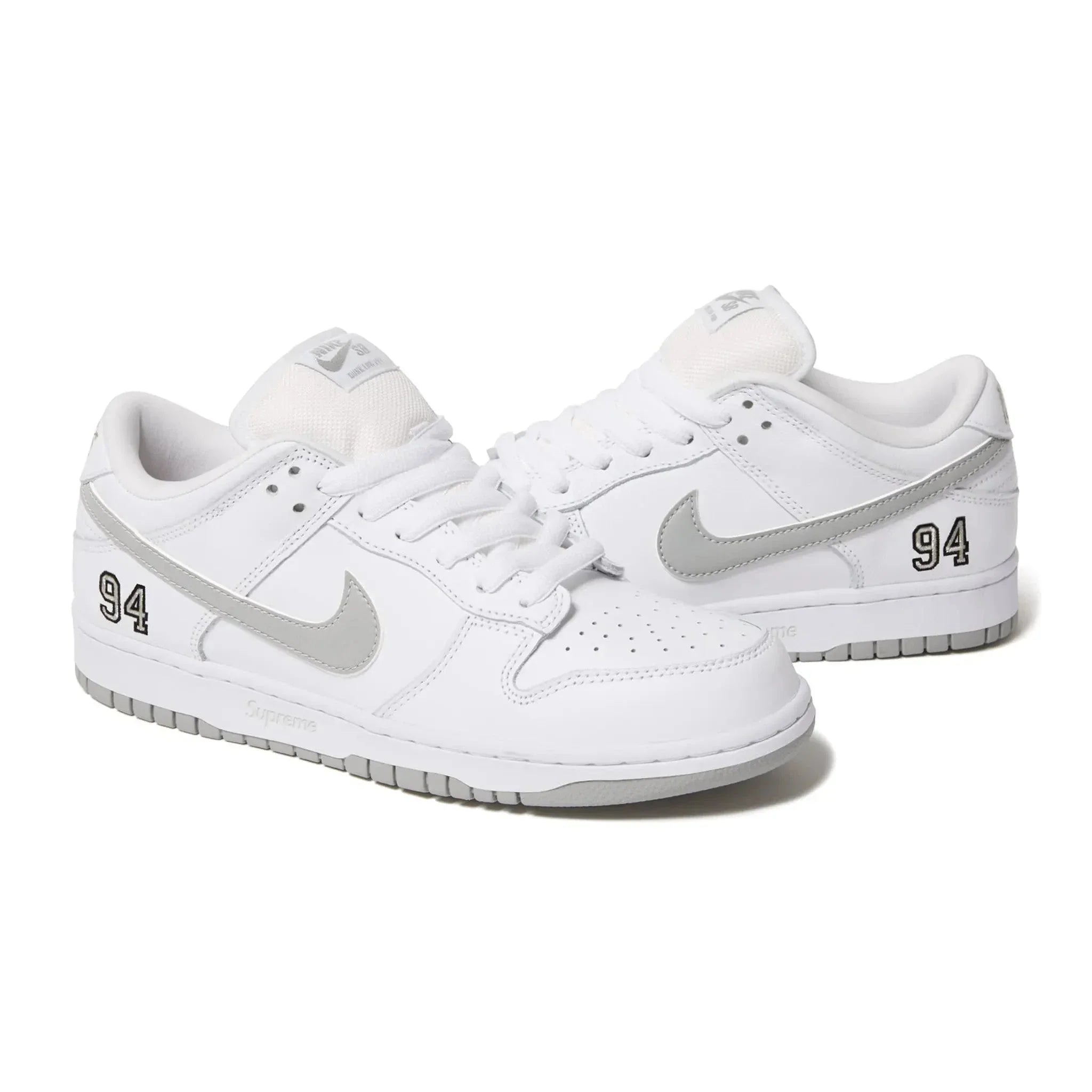SB Dunk Low White