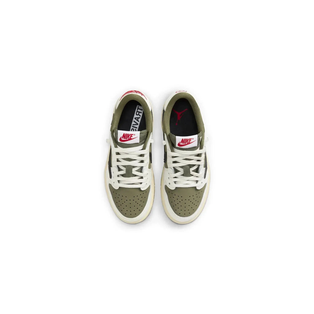 Travis Scott Air 1 Low OG Medium Olive (PS)