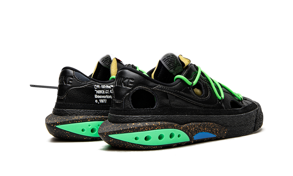 Blazer Low Black Electro Green